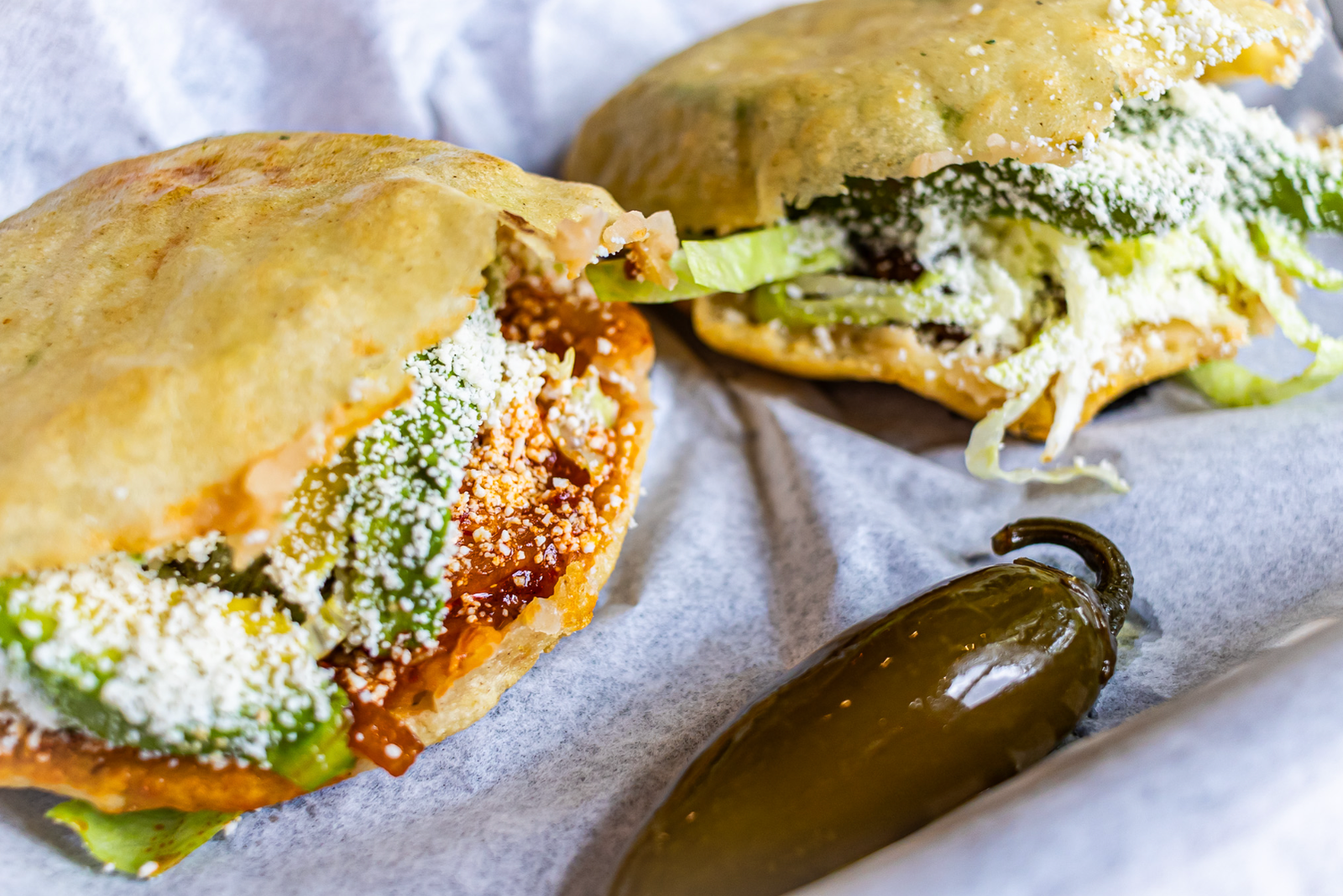 Build-your-own taco bar from Mas Street Tacos